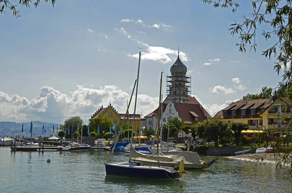 Porto Barco Wasserburg Bodensee — Fotografia de Stock