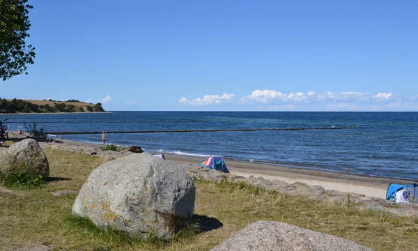 Vackert Tropiskt Strandlandskap — Stockfoto