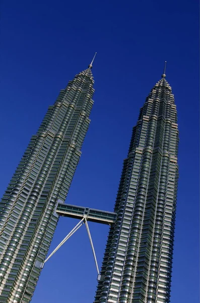 Vista Panorámica Majestuosa Ciudad Urbana — Foto de Stock