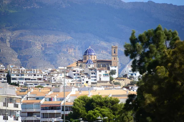 Iglesia Altea Costa Blanca — Foto de Stock