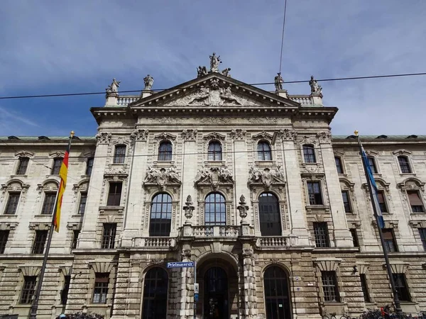 Παλάτι Δικαιοσύνης Στο Μόναχο — Φωτογραφία Αρχείου
