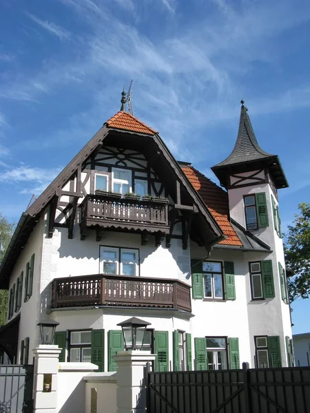 Casa Tutzing Lago Starnberg — Fotografia de Stock