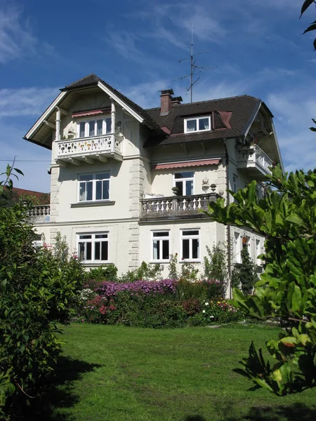 Casa Tutzing Lago Starnberg — Fotografia de Stock