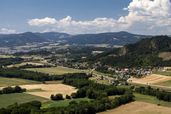 Vista Desde Castillo Hochosterwitz — Foto de Stock