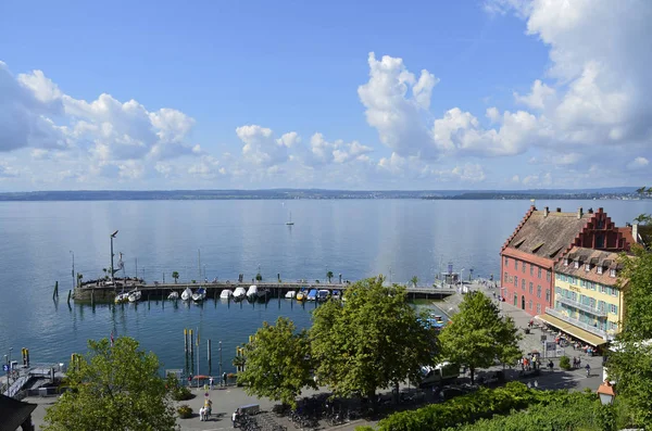 Meersburg Történelmi Óvárosa — Stock Fotó