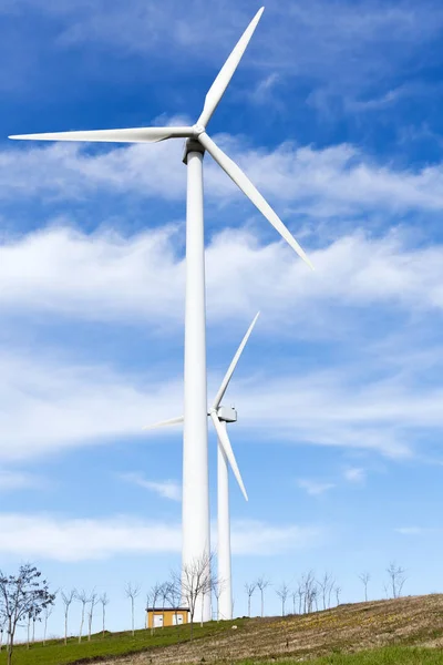 Technologie Generátorů Větrná Energie — Stock fotografie