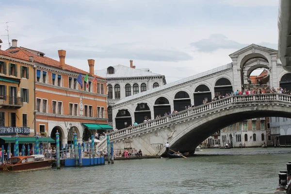 Turísticos Arquitetura Cidade Veneza Itália Viagens — Fotografia de Stock