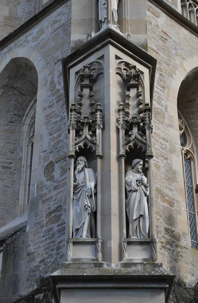 Vista Panoramica Della Vecchia Chiesa — Foto Stock