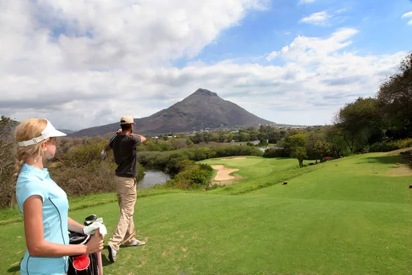 Par Golf Grön — Stockfoto