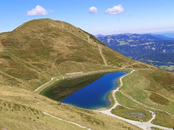 Reservatório Kleinwalsertal — Fotografia de Stock