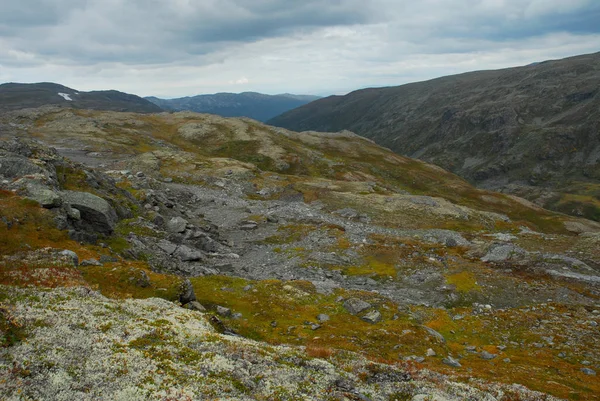 Noruega Sobre Paisagem Natural Fundo — Fotografia de Stock