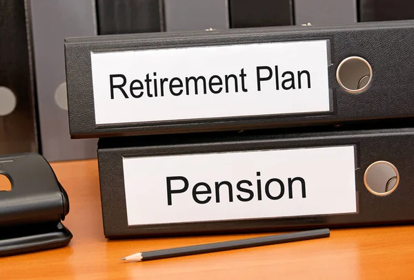 Emeklilik Planı Emeklilik — Stok fotoğraf
