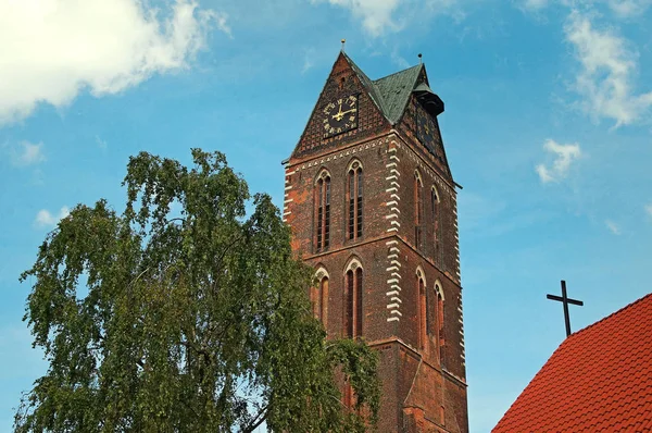 Marienkirche Wismar Deutschland Church Mary Wismar Germany — 图库照片