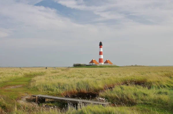 Leuchtturm Des Westens Schleswig Holstein — Stockfoto