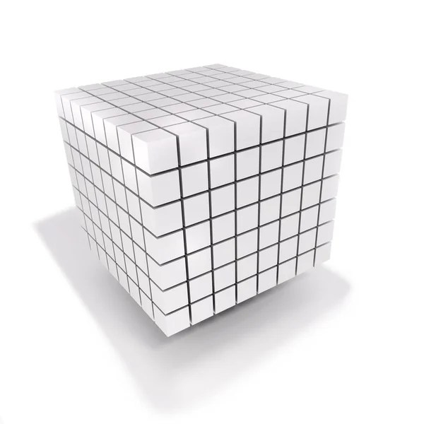 Dadi Molti Piccoli Cubi — Foto Stock