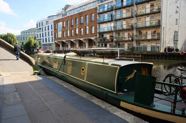 Woonboot Regent Canal Camden — Stockfoto