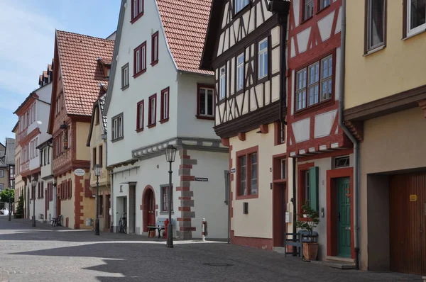 Uitzicht Oude Stad Maintal Duitsland Beieren — Stockfoto