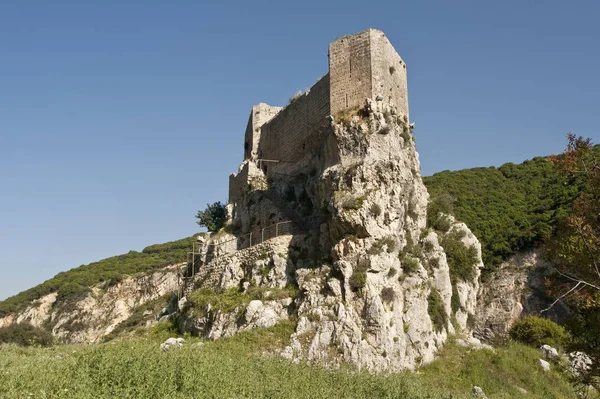 Vista Panorâmica Bela Arquitetura Medieval Fortaleza — Fotografia de Stock