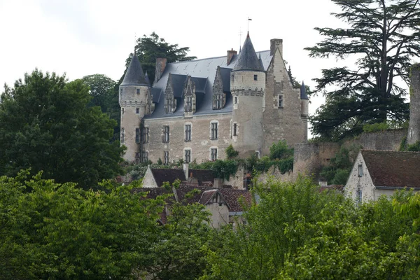 法国卢瓦尔河流域的蒙特雷索城堡 — 图库照片