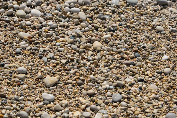 Πέτρες Στην Παραλία Βράχια Φόντο — Φωτογραφία Αρχείου