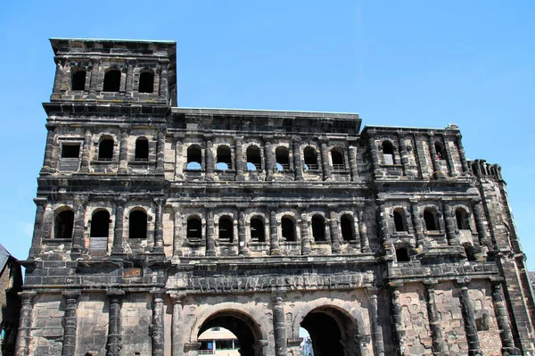 Porta Nigra Trevíru — Stock fotografie