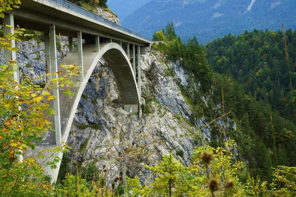 Vista Panorâmica Paisagem Majestosa Dos Alpes — Fotografia de Stock