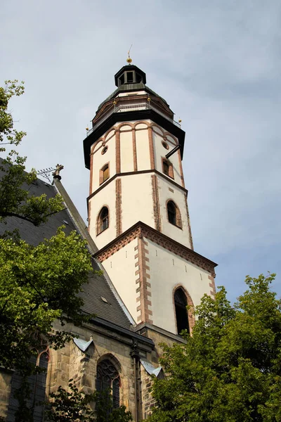 Leipzig Den Folkrikaste Staden Delstaten Sachsen — Stockfoto