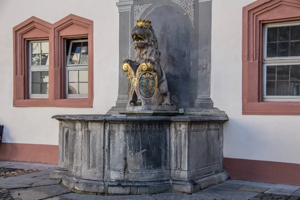 Fonte Castelo Weilburg — Fotografia de Stock