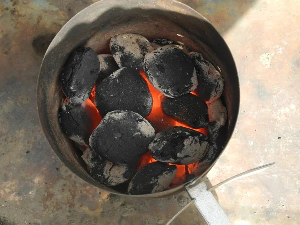 Red Campfire Fire Flame — Stock Photo, Image