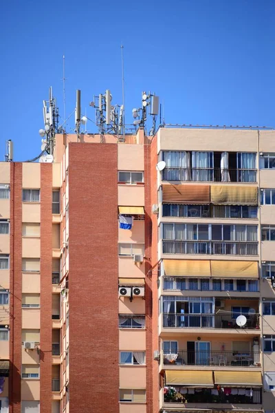 Las Paredes Costa Blanca Aflicción — Foto de Stock