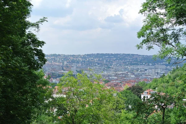 Vacker Utsikt Över Stadsbyggnader — Stockfoto