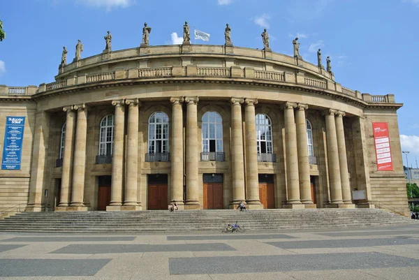 Stuttgart Hlavní Město Jihozápadního Německa Baden Wrttemberska — Stock fotografie