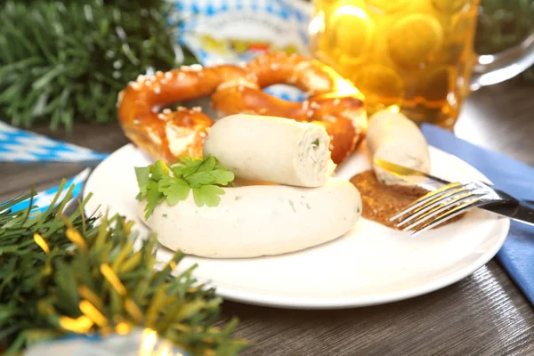 Een Bavarian Heerlijke Snack — Stockfoto
