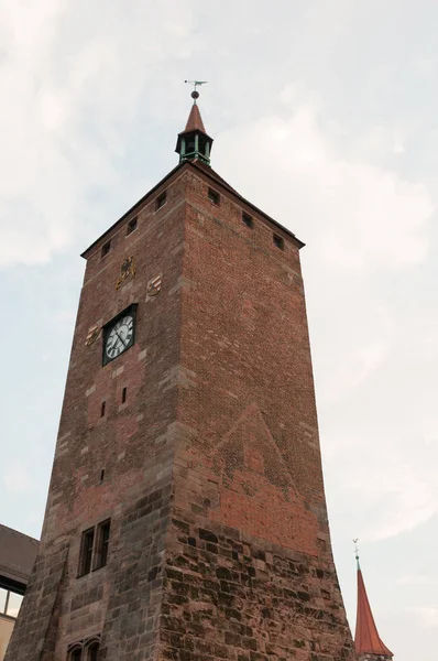 Bílá Věž Norimberku — Stock fotografie