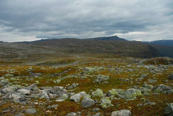 Noorwegen Natuur Landschap Achtergrond — Stockfoto