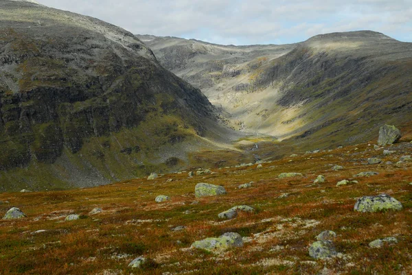 Noruega Sobre Naturaleza Paisaje Fondo —  Fotos de Stock