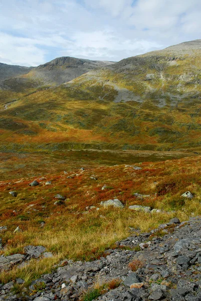 Noruega Sobre Paisagem Natural Fundo — Fotografia de Stock