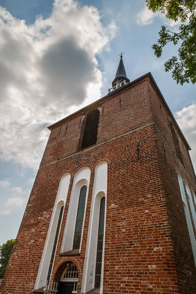 Kirchturm Von Rysum — Stockfoto