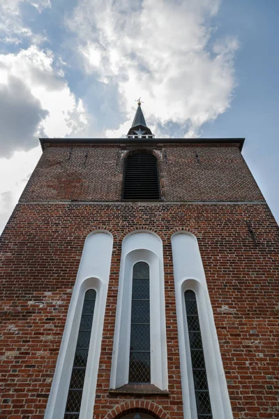 Wieża Kościoła Rysum — Zdjęcie stockowe