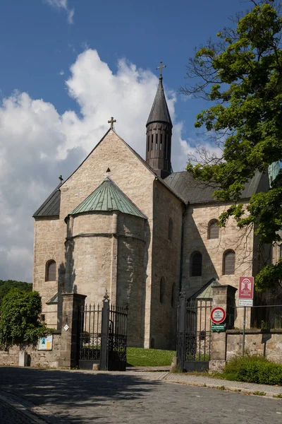 Vue Panoramique Église Détails Architecture — Photo