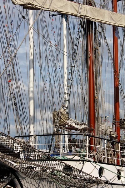 帆船の詳細風景 — ストック写真