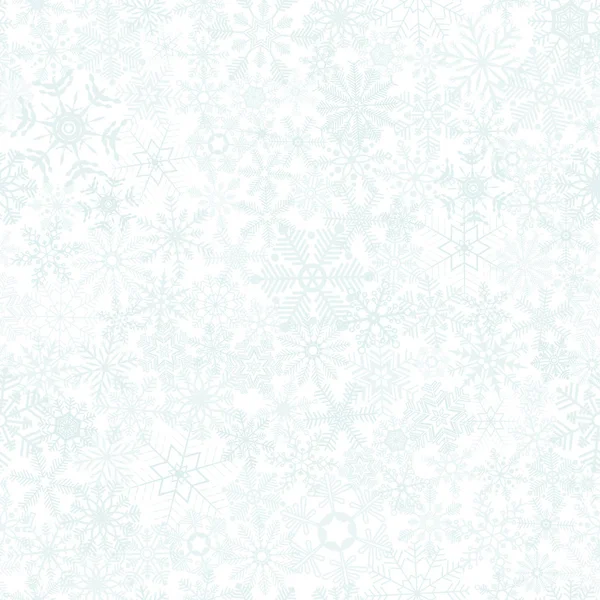 Vektorová Ilustrace Bezešvé Abstraktní Sněhové Vločky Pozadí — Stock fotografie