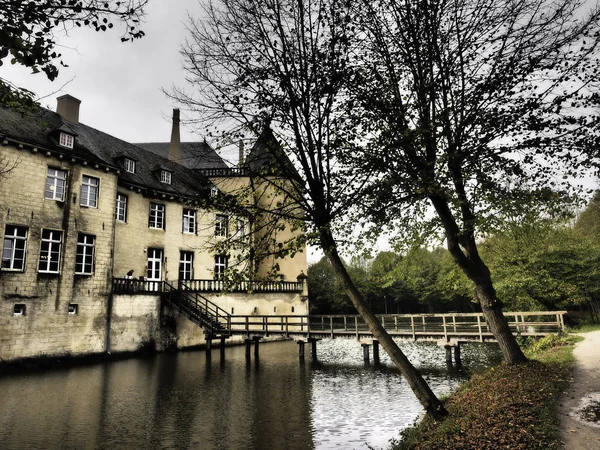 Wasserburg Inn Een Gemeente Duitse Deelstaat Opper Beieren Gelegen Het — Stockfoto