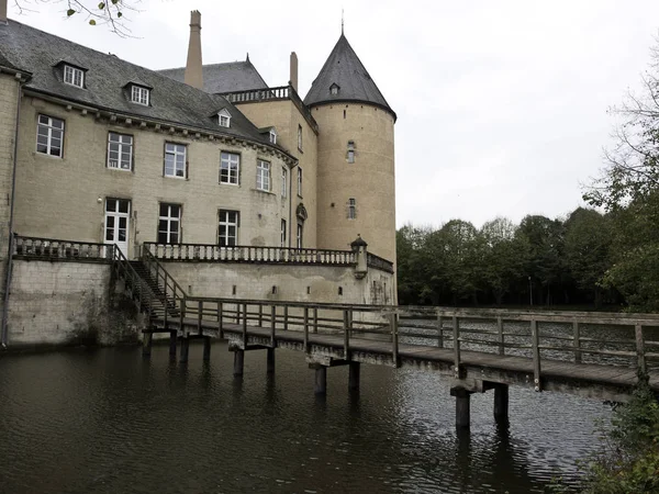 Malerischer Blick Auf Majestätische Mittelalterliche Architektur — Stockfoto