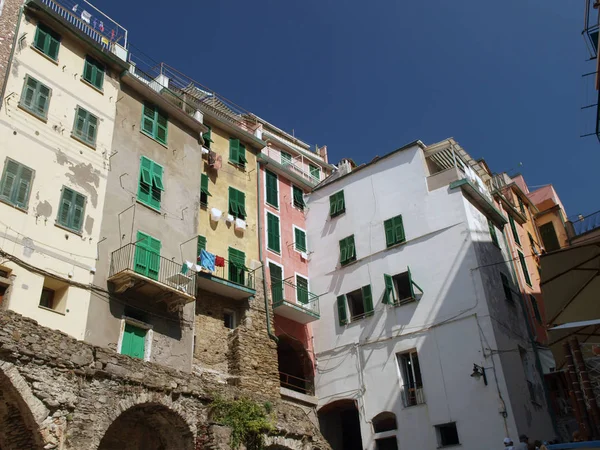 Riomaggiore Een Van Steden Van Cinque Terre Italië — Stockfoto