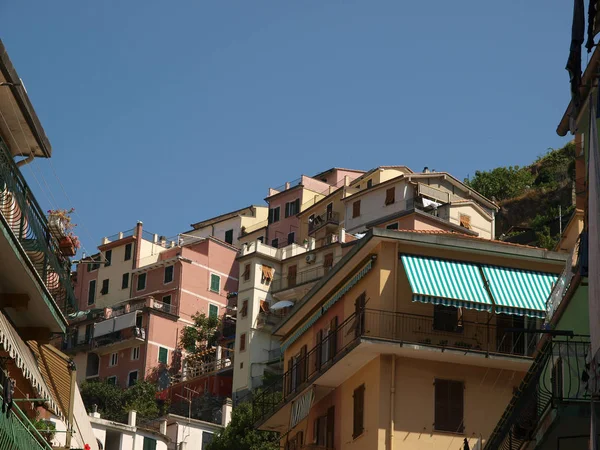 Manarola Jedno Měst Cinque Terre Itálii — Stock fotografie