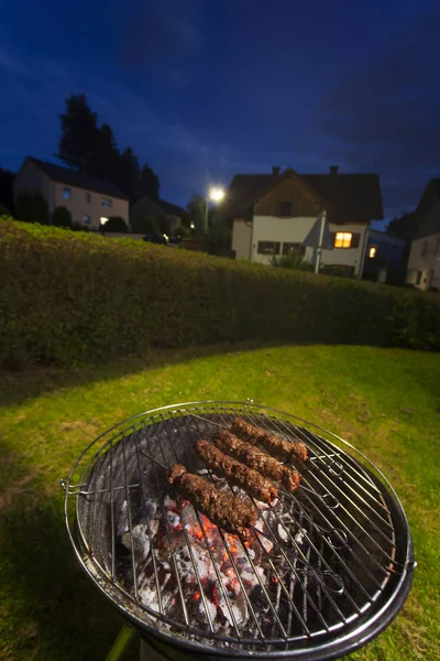 Bahçede Barbekü — Stok fotoğraf