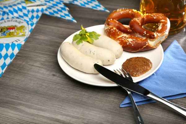 Bavorské Národní Lahodné Jídlo — Stock fotografie