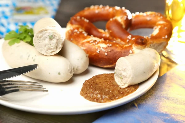 Bavarian Comida Deliciosa Nacional —  Fotos de Stock