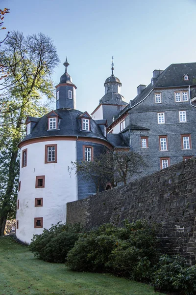 Castelo Siegen Wittgenstein Berleburg Mau — Fotografia de Stock